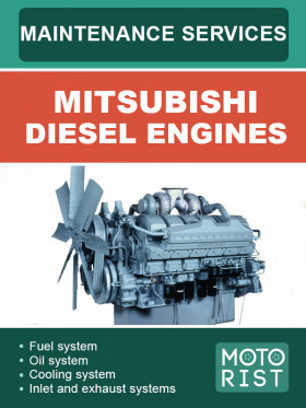 Книга з техобслуговування дизельних двигунів Mitsubishi у форматі PDF (англійською мовою)