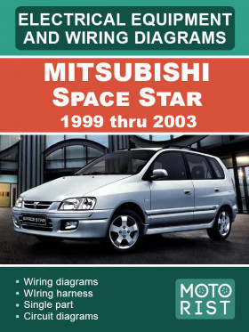 Электрооборудование и электросхемы Mitsubishi Space Star с 1999 по 2003 год в формате PDF (на английском языке) Электрооборудование и электросхемы Mitsubishi Space Star с 1999 по 2003 год в формате PDF (на английском языке)