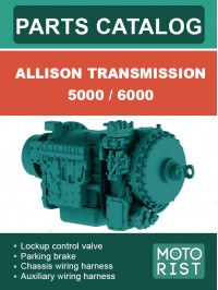 Allison Transmission 5000 / 6000, каталог деталей в электронном виде (на английском языке)