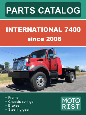 International 7400 since 2006, spare parts catalog 
