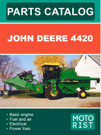John Deere 4420 harvester, parts catalog e-manual