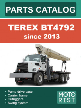 Каталог деталей автокрана Terex BT4792 c 2013 года в формате PDF (на английском языке) Каталог деталей автокрана Terex BT4792 c 2013 года в формате PDF (на английском языке)