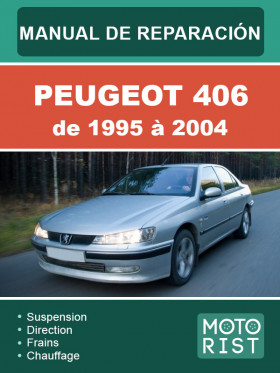 Посібник з ремонту Peugeot 406 з 1995 по 2004 рік у форматі PDF (французькою мовою) Посібник з ремонту Peugeot 406 з 1995 по 2004 рік у форматі PDF (французькою мовою)