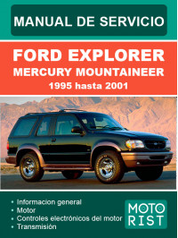 Ford Explorer / Mercury Mountaineer 1995 thru 2001, service e-manual (in in spanish)