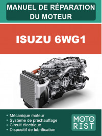 Isuzu 6WG1, руководство по ремонту двигателя в электронном виде (на французском языке)