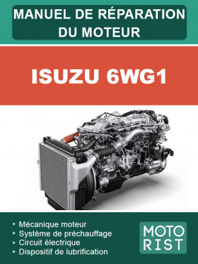 Посібник з ремонту двигуна Isuzu 6WG1 у форматі PDF (французькою мовою)