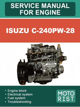 Isuzu C-240PW-28 engine, service e-manual