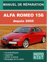 Alfa Romeo 156 since 2005, service e-manual (in French)