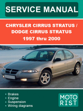 Chrysler Cirrus Stratus / Dodge Cirrus Stratus 1997 thru 2000, repair e-manual