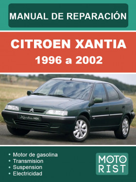 Посібник з ремонту Citroen Xantia з 1996 по 2002 рік у форматі PDF (іспанською мовою)