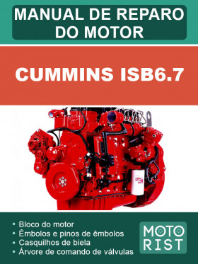 Посібник з ремонту двигунів Cummins ISB6.7 у форматі PDF (португальською мовою)