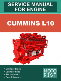 Engines Cummins L10, service e-manual