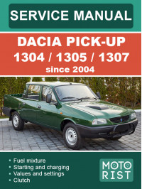 Dacia Pick-Up 1304 / 1305 / 1307 since 2004, service e-manual