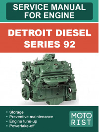 Engines Detroit Diesel Series 92, service e-manual