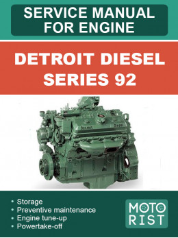 Engines Detroit Diesel Series 92, service e-manual