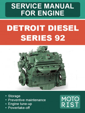 Engines Detroit Diesel Series 92, repair e-manual