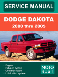 Dodge Dakota 2000 thru 2005, service e-manual