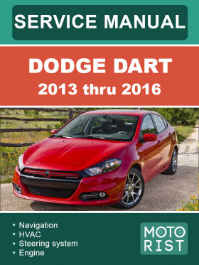 Dodge Dart 2013 thru 2016, repair e-manual (in Spanish)