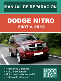 Dodge Nitro 2007 thru 2012, service e-manual (in Spanish)