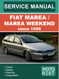 Fiat Marea / Marea Weekend з 1998 року, керівництво з ремонту та експлуатації у форматі PDF (англійською мовою)