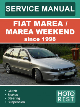 Книга по ремонту Fiat Marea / Marea Weekend с 1998 года в формате PDF (на английском языке)