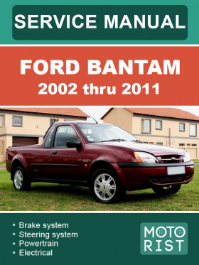 Посібник з ремонту Ford Bantam з 2002 по 2011 рік у форматі PDF (англійською мовою)