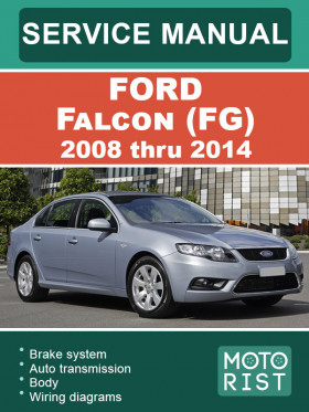 Посібник з ремонту Ford Falcon (FG) з 2008 по 2014 рік у форматі PDF (англійською мовою)
