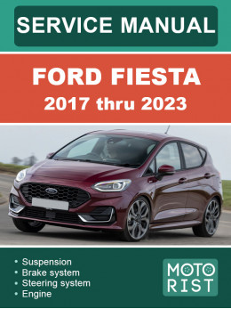 Ford Fiesta с 2017 по 2023 год, руководство по ремонту и эксплуатации в электронном виде (на английском языке)