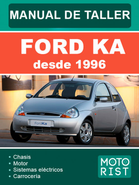 Книга по ремонту Ford Ka c 1996 года в формате PDF (на испанском языке)