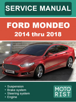 Ford Mondeo 2014 thru 2018, service e-manual