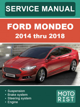 Ford Mondeo 2014 thru 2018, repair e-manual