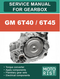 GM 6T40 / 6T45 gearbox, service e-manual