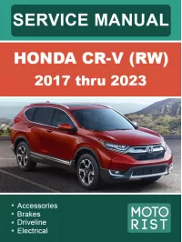 Купить руководство по ремонту Honda CR-V в электронном виде, скачать и читать