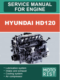 Hyundai HD120, руководство по ремонту двигателя в электронном виде (на английском языке)