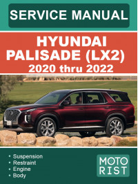 Hyundai Palisade (LX2) 2020 thru 2022, service e-manual