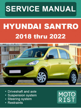 Hyundai Santro 2018 thru 2022, service e-manual