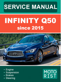 Infinity Q50 since 2015, service e-manual