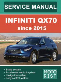 Infiniti QX70 since 2015, service e-manual