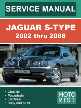 Книга по ремонту Jaguar S-Type с 2002 по 2008 год в формате PDF (на английском языке)