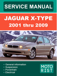 Jaguar X-Type 2001 thru 2009, service e-manual