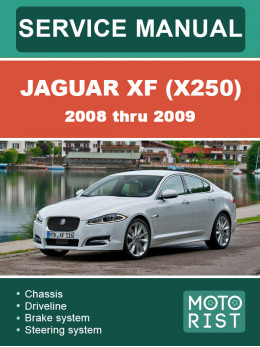 Jaguar XF (X250) 2008 thru 2009, service e-manual