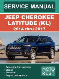 Jeep Cherokee Latitude (KL) 2014 thru 2017, service e-manual