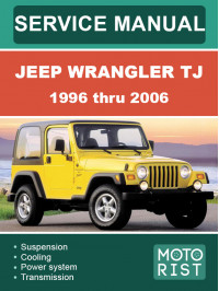 Jeep Wrangler TJ 1996 thru 2006, service e-manual