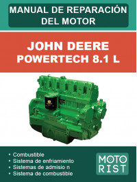 John Deere Powertech 8.1 l engine, service e-manual (in Spanish)