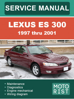 Lexus ES 300 1997 thru 2001, service e-manual