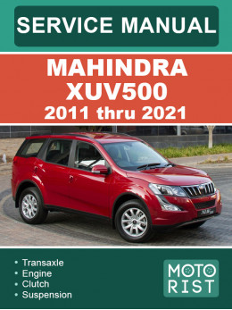 Mahindra XUV500 2011 thru 2021, service e-manual