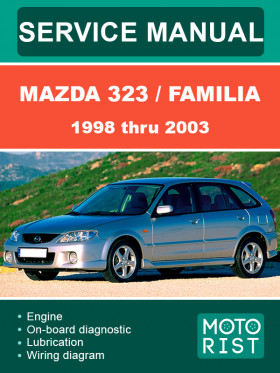Mazda 323 / Mazda Familia 1998 thru 2003, repair e-manual