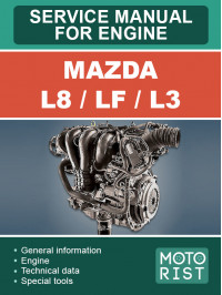 Mazda L8 / LF / L3, руководство по ремонту двигателя в электронном виде (на английском языке)