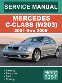 Mercedes Benz C-Class (W203) 2001 thru 2009, service e-manual