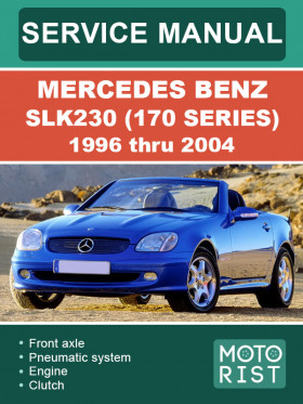 Посібник з ремонту Mercedes Benz SLK230 (170 Series) з 1996 по 2004 рік у форматі PDF (англійською мовою) Посібник з ремонту Mercedes Benz SLK230 (170 Series) з 1996 по 2004 рік у форматі PDF (англійською мовою)